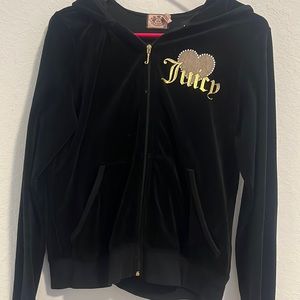 Black Juicy Hoodie